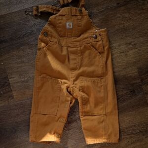 Carhartt Kids Tan Overalls
